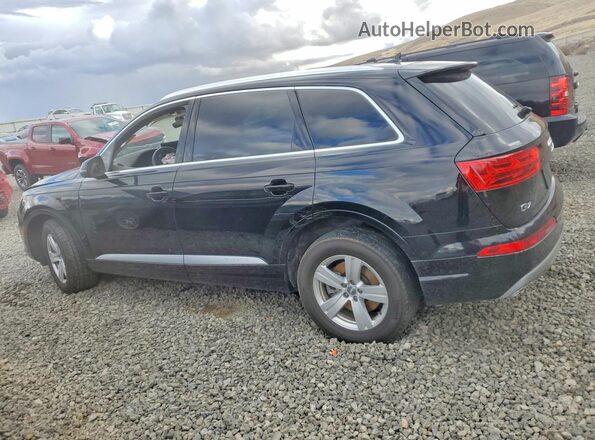 WA1AHAF78KD034989 2019 AUDI Q7 Black უკანა მარცხენა