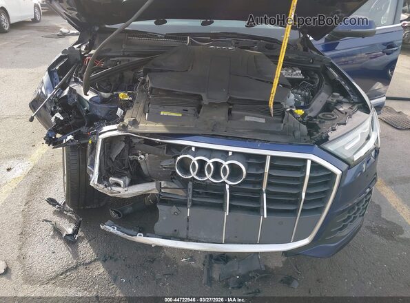 WA1AJBF73ND014891 2022 AUDI Q7 Blue Widok z tyłu