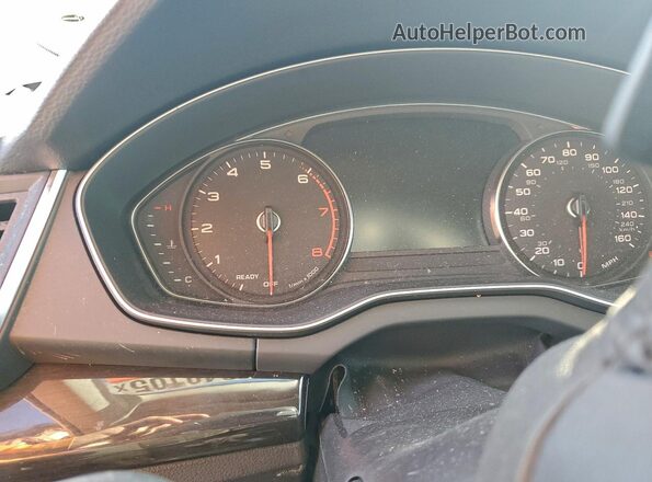 WA1ANAFY2K2056497 2019 AUDI Q5 White Սարքավորումների վահանակի տեսք