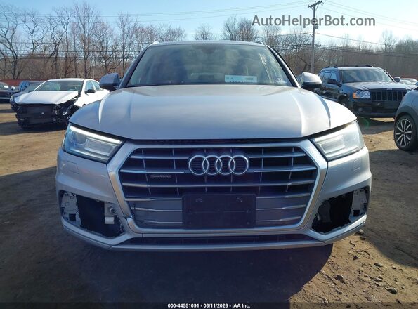 WA1ANAFY2K2137693 2019 AUDI Q5 Silver Widok zestawu wskaźników