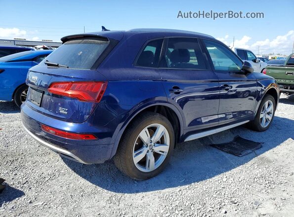 WA1ANAFY5J2001458 2018 AUDI Q5 Синий Задняя правая четверть