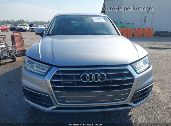 WA1ANAFY7J2114781 2018 AUDI Q5 Серебряный Вид щитка приборов