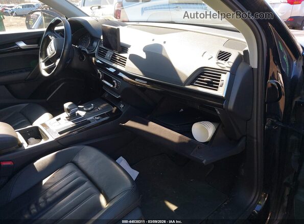 WA1ANAFY7K2066460 2019 AUDI Q5 Black წინა სალონის ხედი