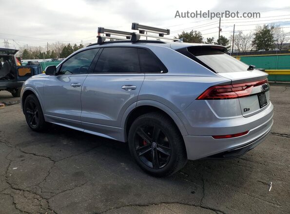 WA1AVAF11KD017312 2019 AUDI Q8 Серебряный Задняя левая четверть