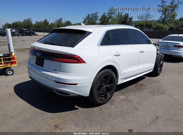 WA1AVAF13KD011012 2019 AUDI Q8 White Задня права чверть