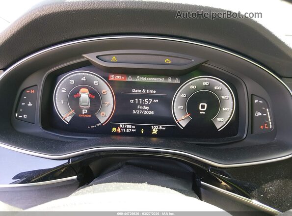 WA1AVAF13KD011012 2019 AUDI Q8 White Вид задніх сидінь
