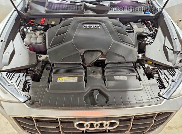 WA1AVAF17LD000533 2020 AUDI Q8 Серебряный Вид подкапотного пространства