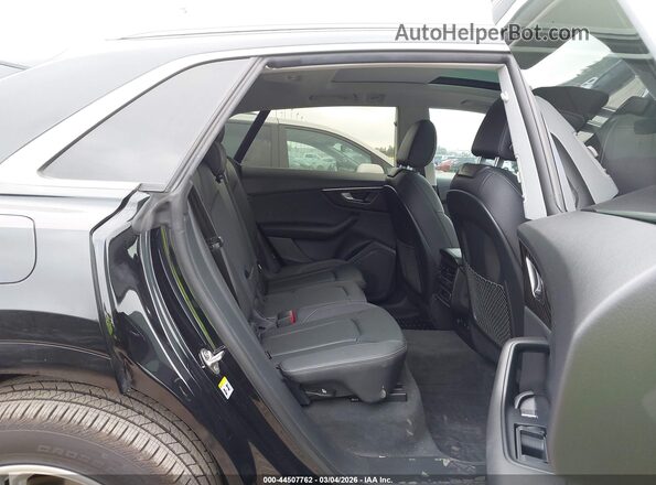 WA1AVBF11ND034377 2022 AUDI Q8 Black Widok naklejki z numerem VIN