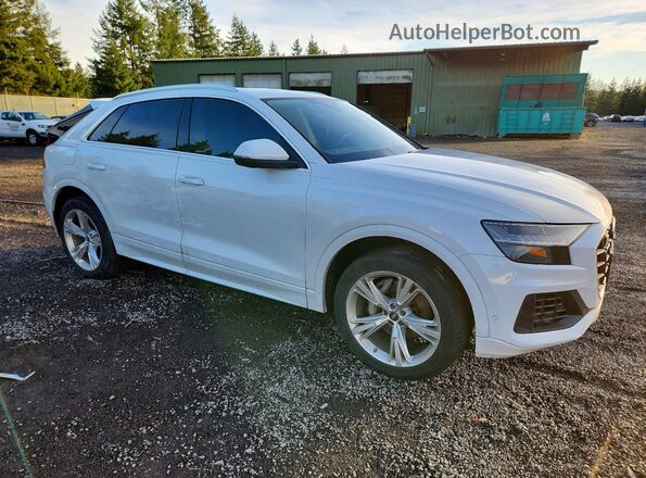WA1AVBF11PD033748 2023 AUDI Q8 White წინა მარჯვენა