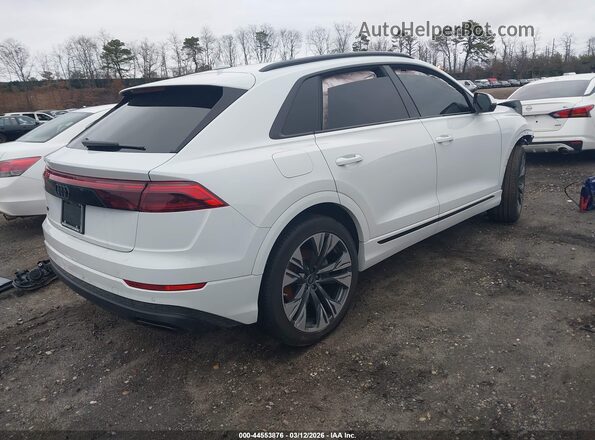 WA1AVBF18SD006801 2025 AUDI Q8 Белый Задняя правая четверть