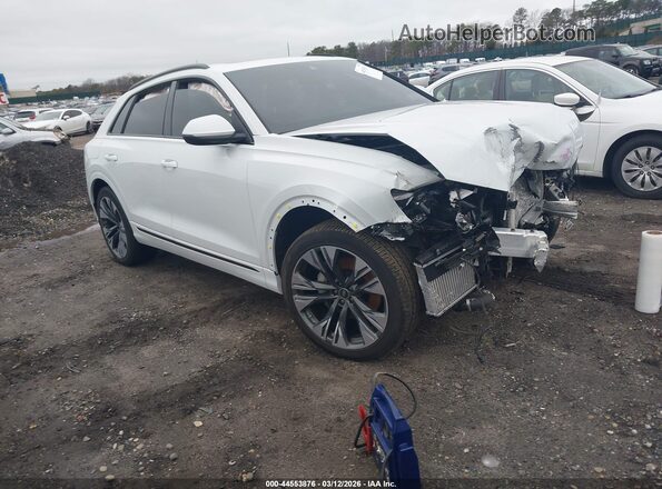 WA1AVBF18SD006801 2025 AUDI Q8 Белый Передняя правая четверть