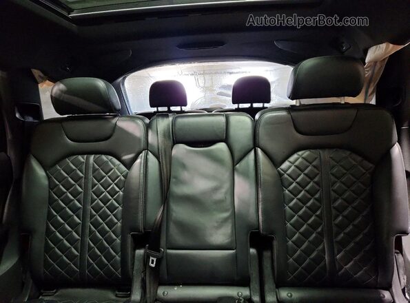 WA1AWAF74LD013175 2020 AUDI SQ7 Black Вид задніх сидінь