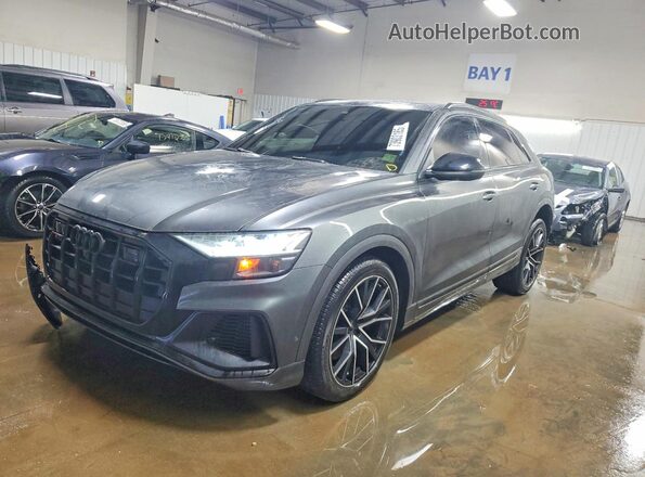 WA1AWBF10PD037206 2023 AUDI SQ8 Gray Vista tres cuartos delantera izquierda