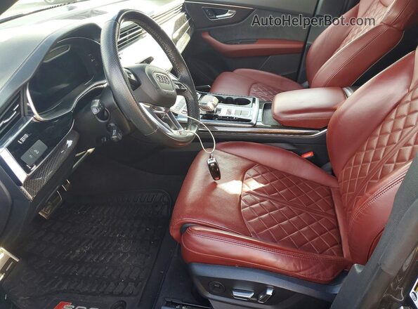 WA1AWBF16MD002620 2021 AUDI SQ8 Серый Вид салона спереди
