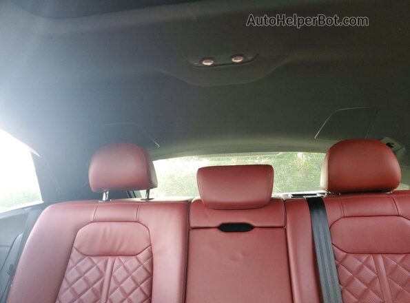 WA1AWBF16MD002620 2021 AUDI SQ8 Серый Вид задних сидений