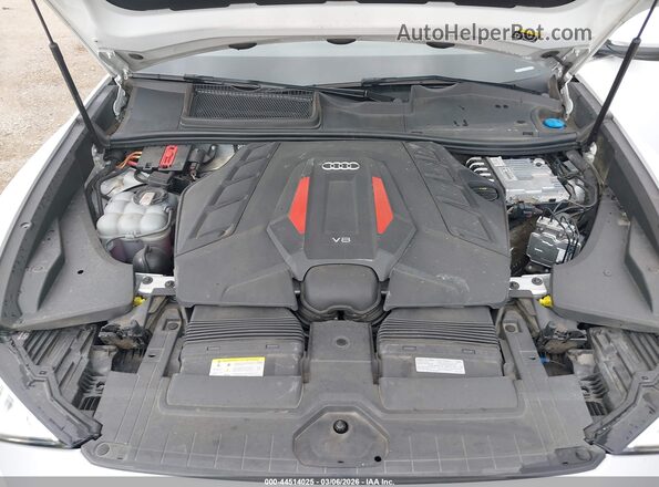WA1AWBF17PD009550 2023 AUDI SQ8 White ძრავის განყოფილების ხედი