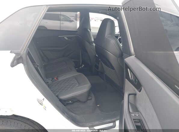WA1AWBF17PD009550 2023 AUDI SQ8 White VIN კოდის სტიკერის ხედი