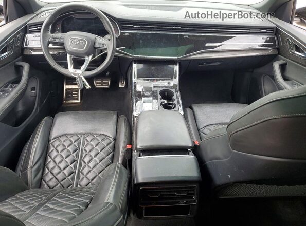 WA1AWBF1XPD048360 2023 AUDI SQ8 Black Widok deski rozdzielczej