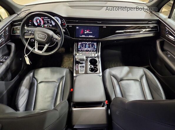 WA1AXAF77MD025738 2021 AUDI Q7 Белый Вид панели приборов