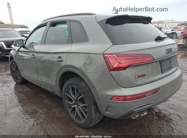 WA1B4AFY3R2025258 2024 AUDI SQ5 Серый Задняя левая четверть