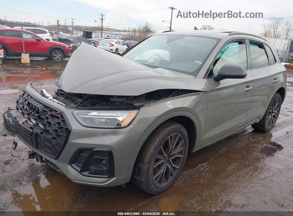 WA1B4AFY3R2025258 2024 AUDI SQ5 Серый Передняя левая четверть