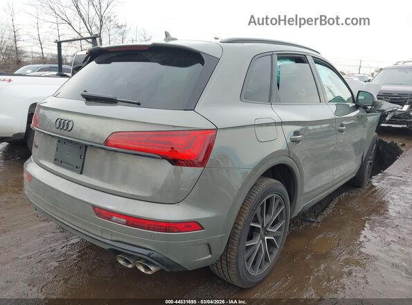 WA1B4AFY3R2025258 2024 AUDI SQ5 Серый Задняя правая четверть