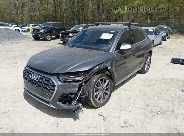 WA1B4AFY4P2057536 2023 AUDI SQ5 Серый Передняя левая четверть