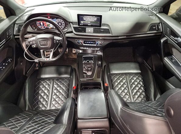 WA1B4AFY5K2087895 2019 AUDI SQ5 White Widok deski rozdzielczej