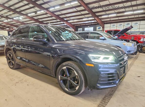 WA1B4AFY5K2091414 2019 AUDI SQ5 Синий Передняя правая четверть