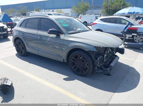 WA1B4AFY5L2079801 2020 AUDI SQ5 Teal Передня права чверть