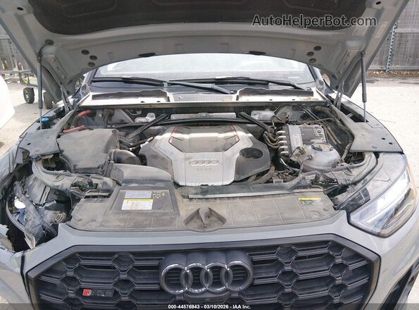 WA1B4AFY5M2021950 2021 AUDI SQ5 Gray Widok z tyłu
