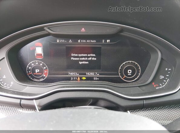 WA1B4AFY6K2067073 2019 AUDI SQ5 Белый Вид задних сидений
