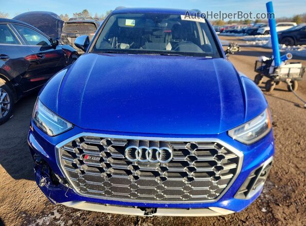 WA1B4AFY8N2045581 2022 AUDI SQ5 Синий Вид спереди