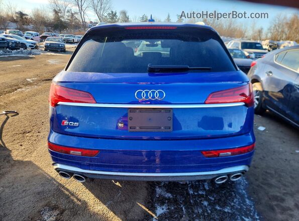 WA1B4AFY8N2045581 2022 AUDI SQ5 Синий Вид сзади