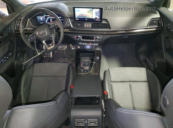 WA1B4AFY8N2105505 2022 AUDI SQ5 Серебряный Вид панели приборов