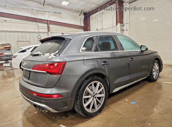 WA1B4AFY9M2140472 2021 AUDI SQ5 Серебряный Задняя правая четверть