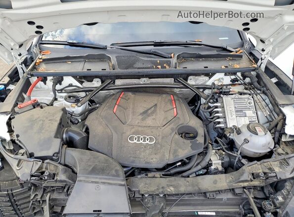 WA1B4AFYXR2007226 2024 AUDI SQ5 White Engine compartment view