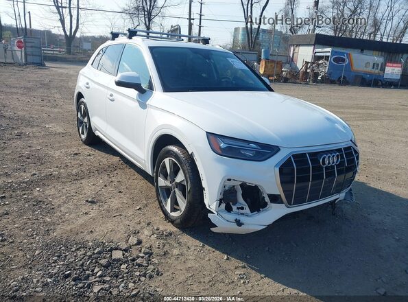 WA1BBAFY6N2086040 2022 AUDI Q5 Белый Передняя правая четверть