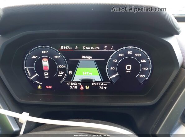 WA1BCBFZ1PP077621 2023 AUDI Q4 Белый Вид задних сидений