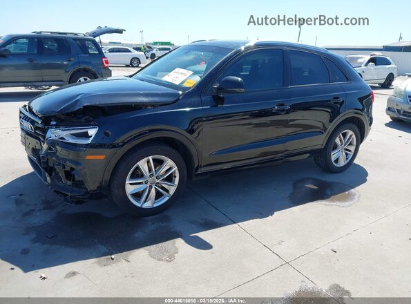 WA1BCCFS1HR009639 2017 AUDI Q3 Black Przód lewy