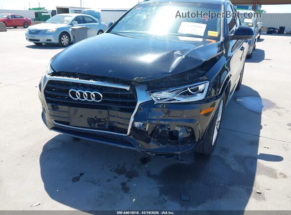 WA1BCCFS1HR009639 2017 AUDI Q3 Black Widok z przodu