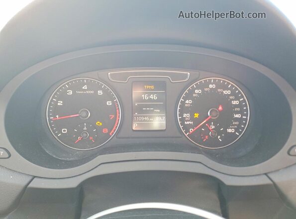 WA1BCCFS2HR009858 2017 AUDI Q3 Черный Вид щитка приборов