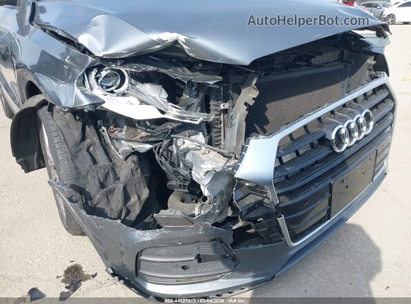 WA1BCCFS3HR016334 2017 AUDI Q3 Gray Widok z przodu