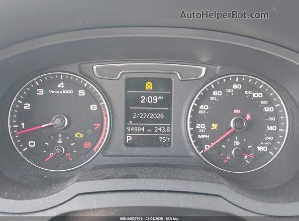 WA1BCCFS3HR016334 2017 AUDI Q3 Gray Widok tylnych siedzeń