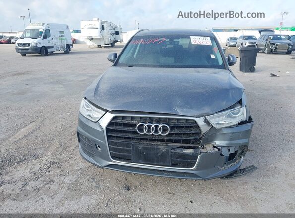 WA1BCCFS9HR011185 2017 AUDI Q3 Gray Widok zestawu wskaźników