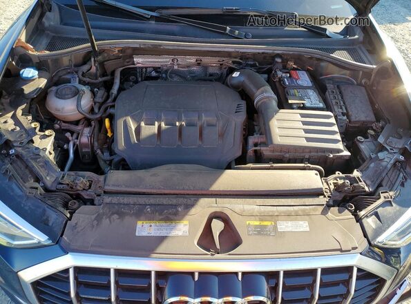 WA1BECF31L1119407 2020 AUDI Q3 Синий Вид подкапотного пространства