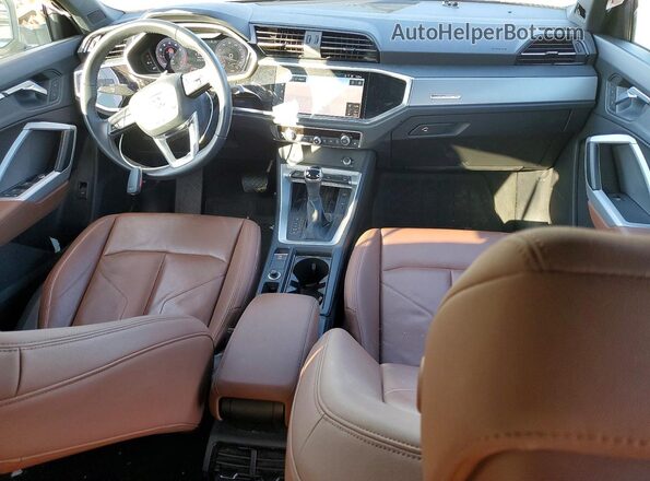 WA1BECF31L1119407 2020 AUDI Q3 Синий Вид панели приборов