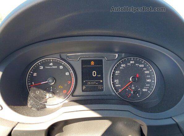 WA1BFCFS3GR011589 2016 AUDI Q3 Gray Widok zestawu wskaźników