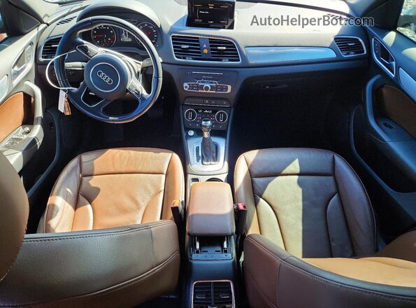 WA1BFCFS3GR011589 2016 AUDI Q3 Gray Widok deski rozdzielczej