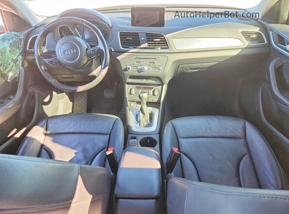 WA1BFCFSXGR000511 2016 AUDI Q3 Charcoal წინა პანელის ხედი